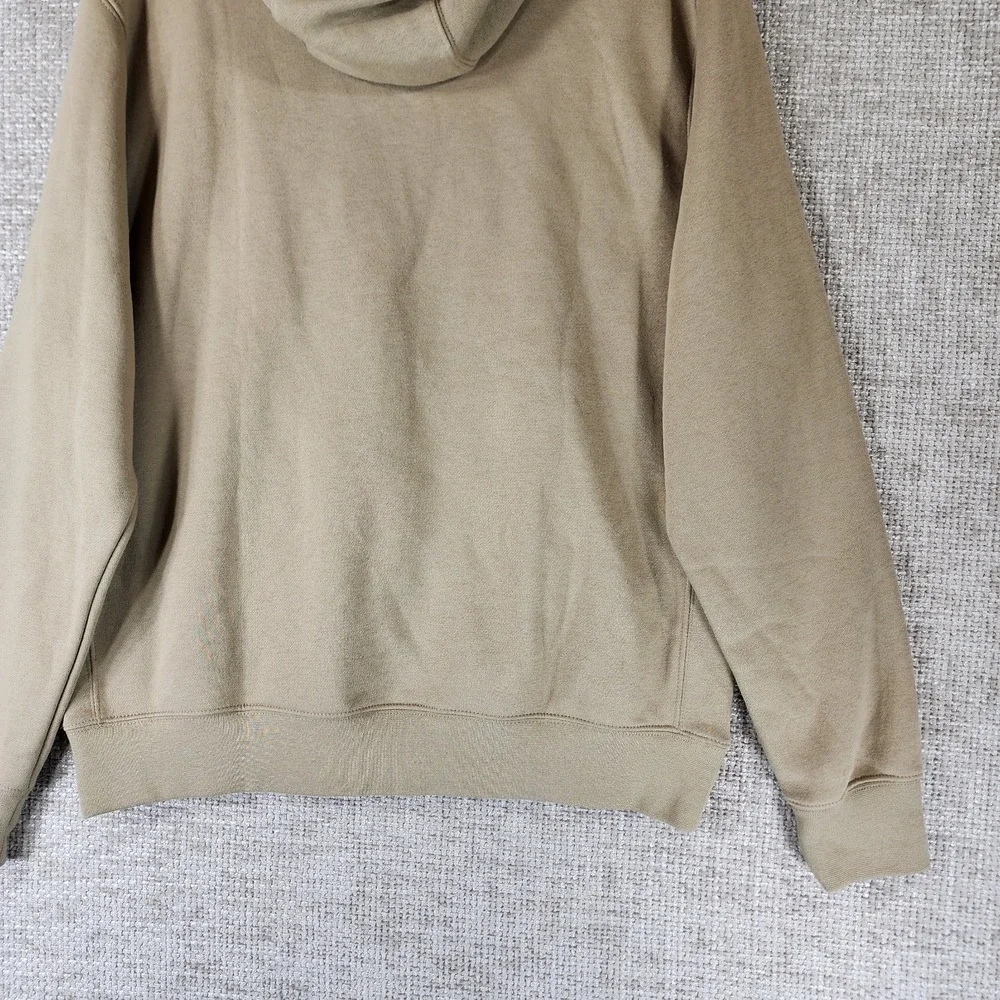 Nike NSW Club‎ Fleece Pullover Hoodie Mens M Cement Beige BV2654-247 NEW
